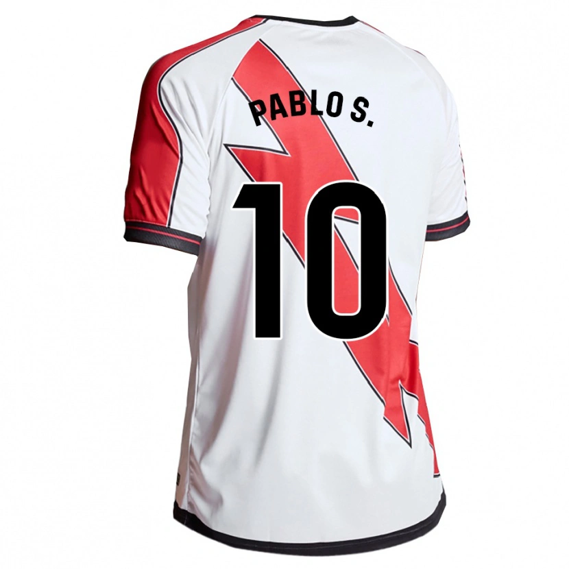 Danxen Herren Pablo Sánchez #10 Weiß Rot Heimtrikot Trikot 2025/26 T-Shirt Schweiz