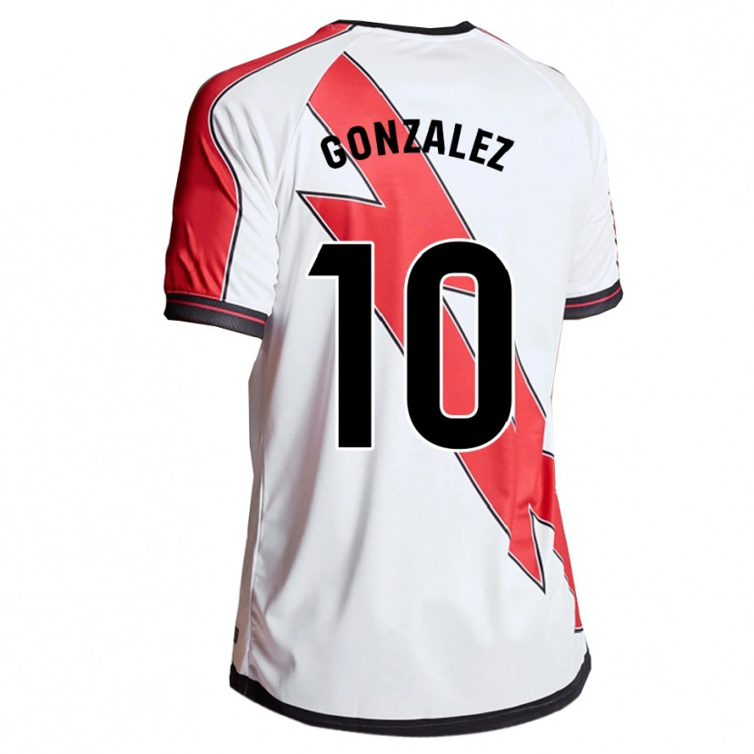 Danxen Herren Alba Gonzalez Perez #10 Weiß Rot Heimtrikot Trikot 2025/26 T-Shirt Schweiz