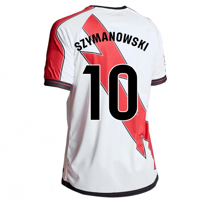 Danxen Herren Marianela Szymanowski #10 Weiß Rot Heimtrikot Trikot 2025/26 T-Shirt Schweiz