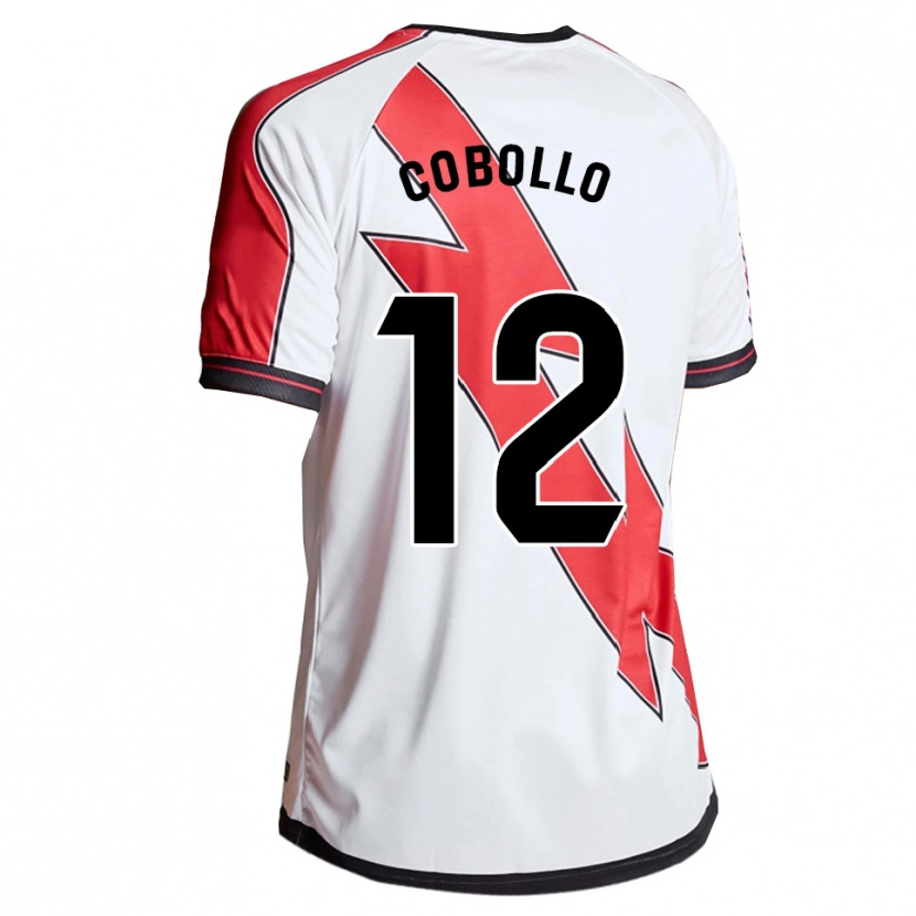 Danxen Herren Sara Cobollo Hoyo #12 Weiß Rot Heimtrikot Trikot 2025/26 T-Shirt Schweiz