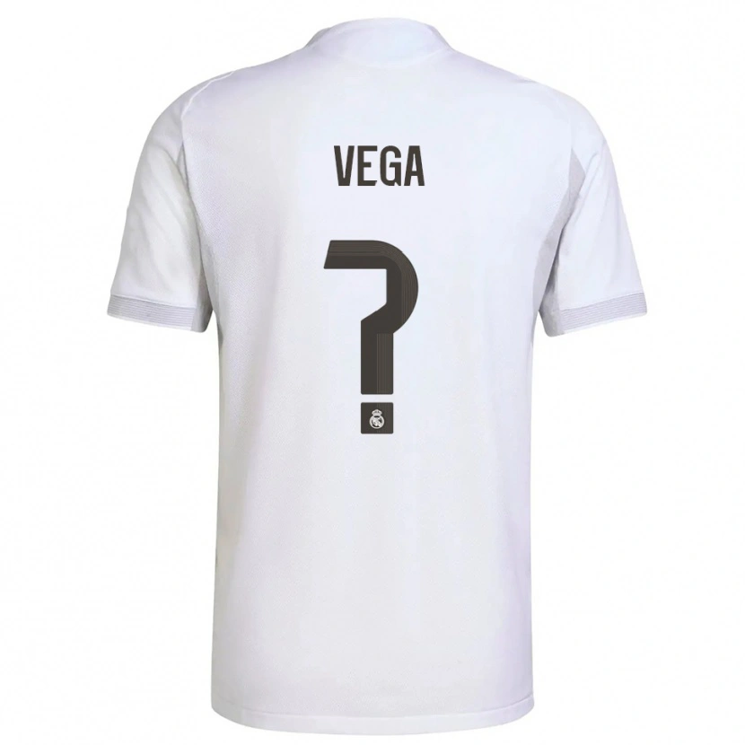 Danxen Herren Álvaro Vega #0 Weiß Gelb Heimtrikot Trikot 2025/26 T-Shirt Schweiz