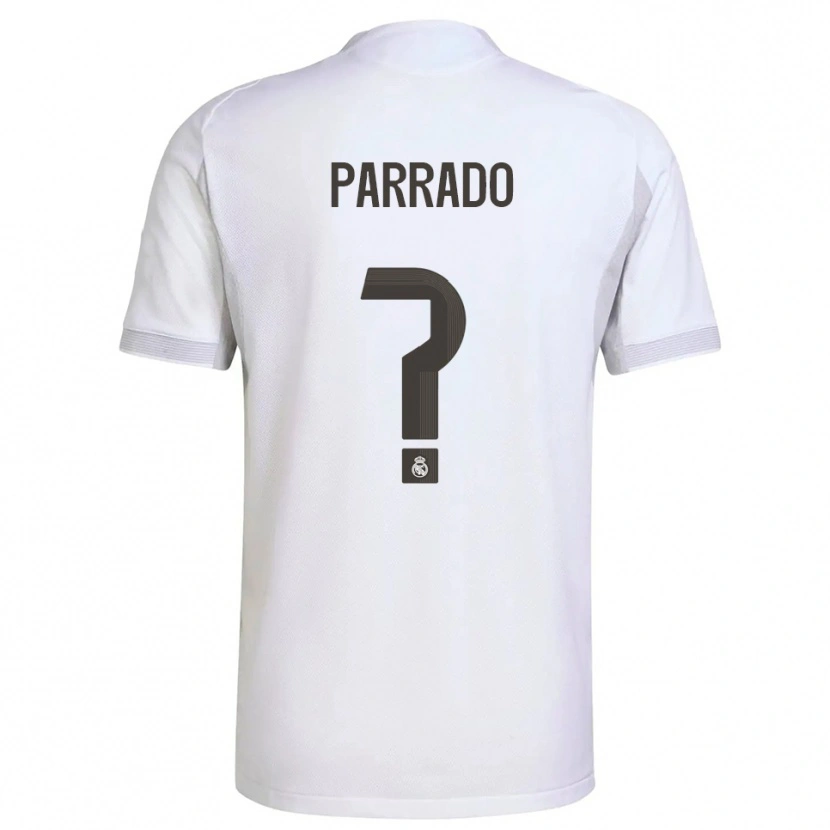 Danxen Herren Diego Parrado #0 Weiß Gelb Heimtrikot Trikot 2025/26 T-Shirt Schweiz