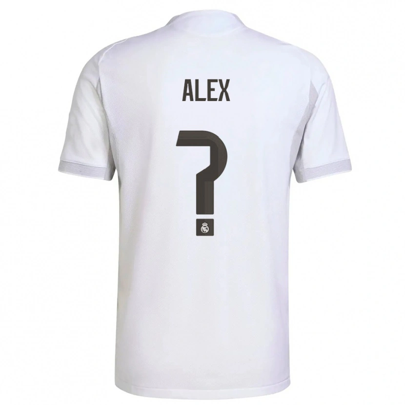 Danxen Herren Alex Sanchez #0 Weiß Gelb Heimtrikot Trikot 2025/26 T-Shirt Schweiz