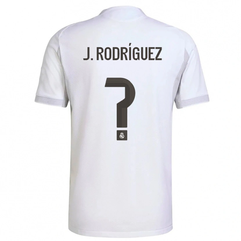 Danxen Herren Juan Rodríguez #0 Weiß Gelb Heimtrikot Trikot 2025/26 T-Shirt Schweiz