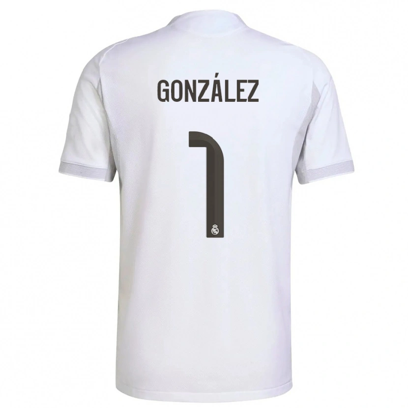 Danxen Herren Álvaro González #1 Weiß Gelb Heimtrikot Trikot 2025/26 T-Shirt Schweiz