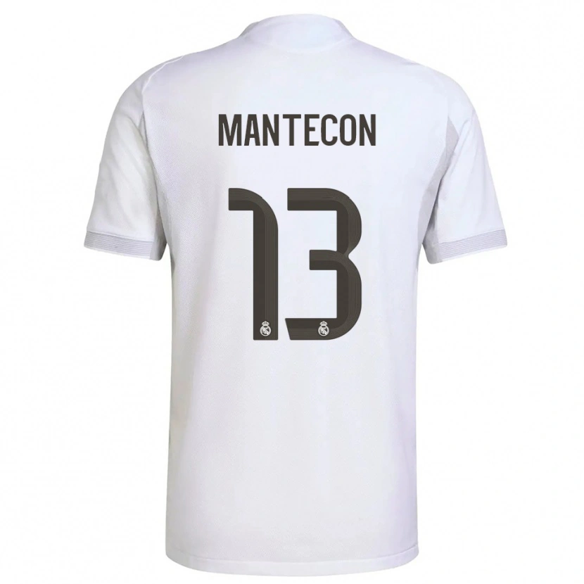 Danxen Herren Hugo Mantecón #13 Weiß Gelb Heimtrikot Trikot 2025/26 T-Shirt Schweiz