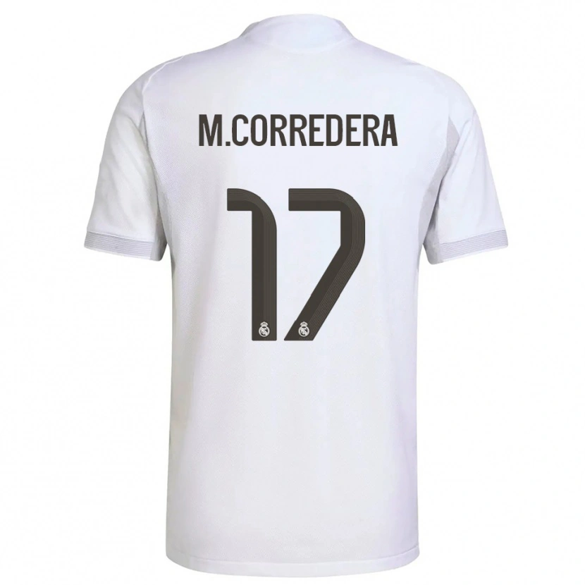 Danxen Herren Marta Corredera #17 Weiß Gelb Heimtrikot Trikot 2025/26 T-Shirt Schweiz