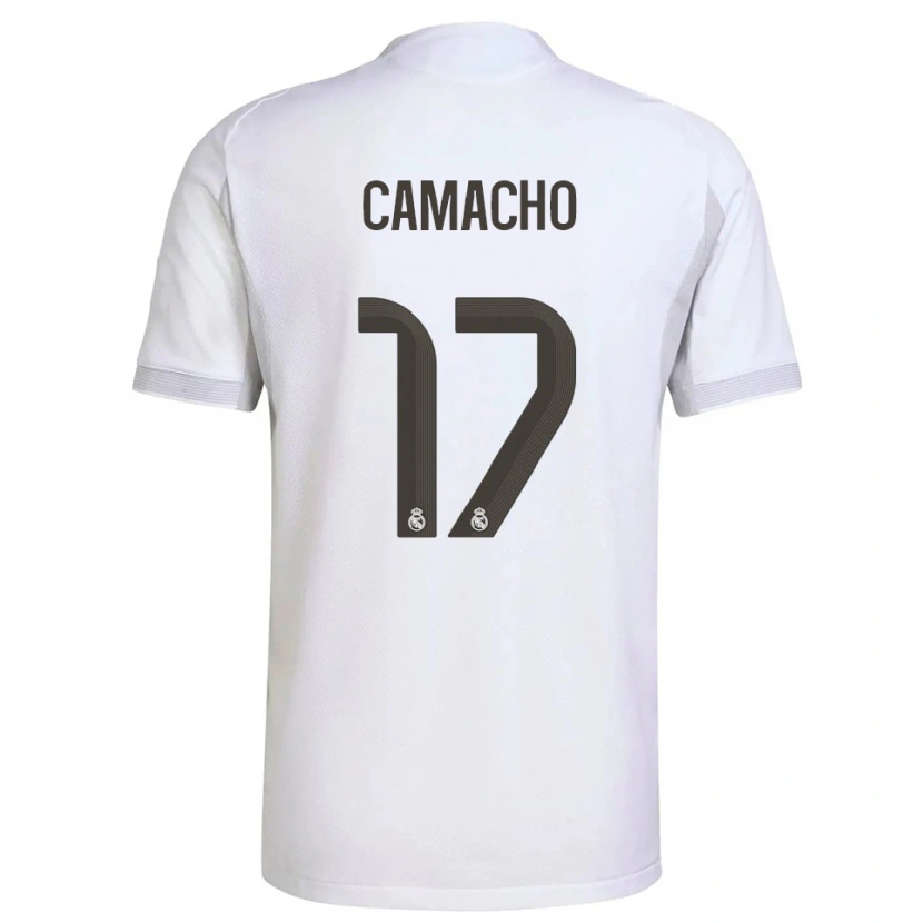Danxen Herren Carla Camacho #17 Weiß Gelb Heimtrikot Trikot 2025/26 T-Shirt Schweiz