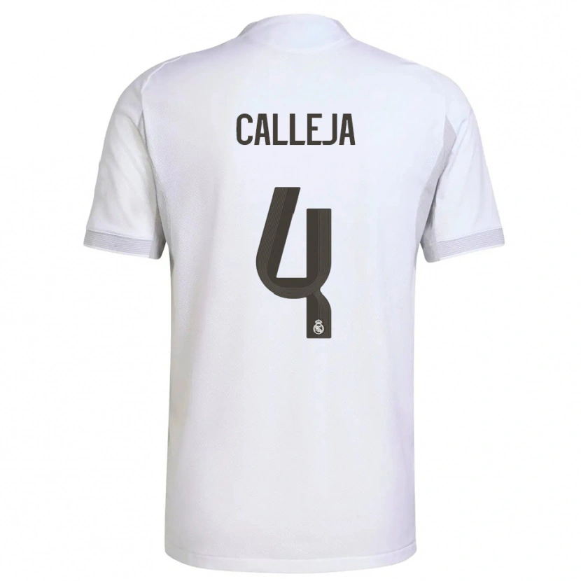 Danxen Herren Jaime Calleja #4 Weiß Gelb Heimtrikot Trikot 2025/26 T-Shirt Schweiz