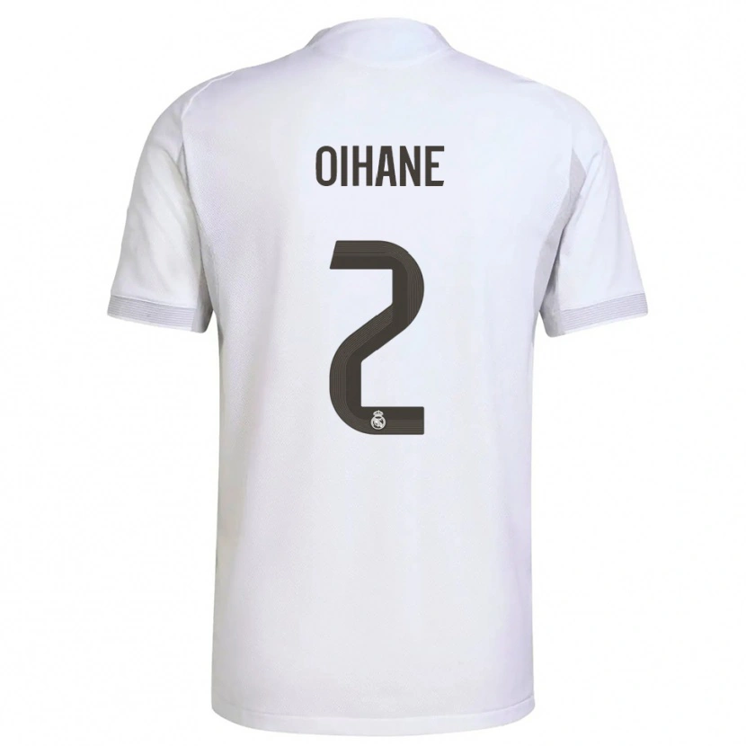 Danxen Herren Oihane Hernández #2 Weiß Gelb Heimtrikot Trikot 2025/26 T-Shirt Schweiz