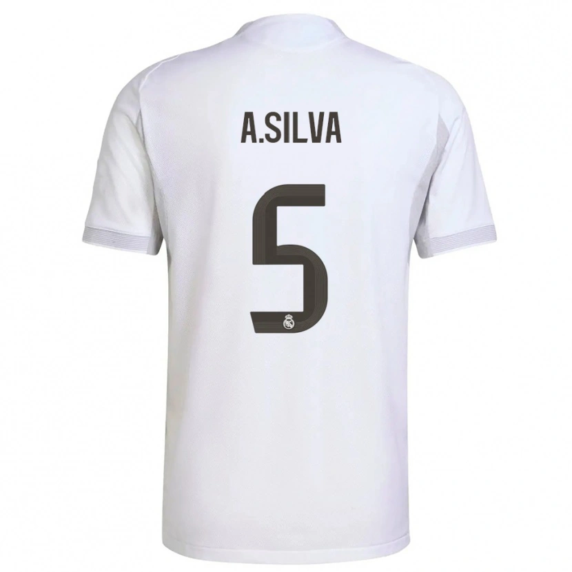 Danxen Herren Antonia Silva #5 Weiß Gelb Heimtrikot Trikot 2025/26 T-Shirt Schweiz