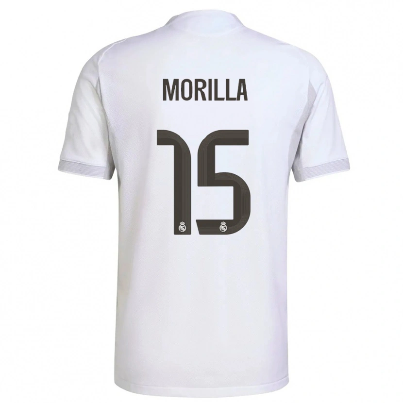 Danxen Herren Jairo Morilla #15 Weiß Gelb Heimtrikot Trikot 2025/26 T-Shirt Schweiz