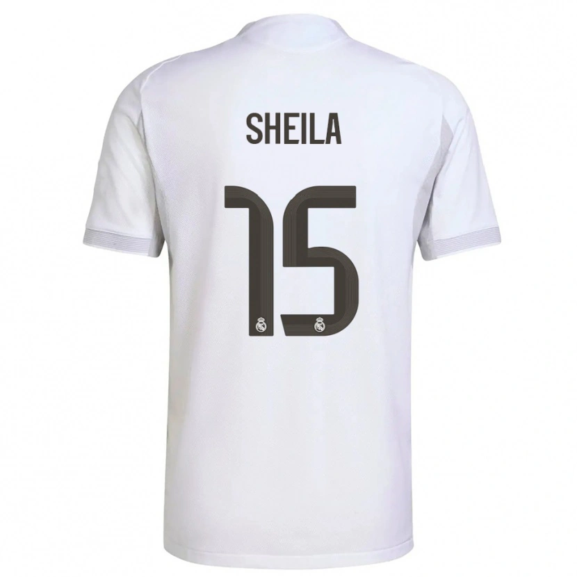 Danxen Herren Sheila García #15 Weiß Gelb Heimtrikot Trikot 2025/26 T-Shirt Schweiz