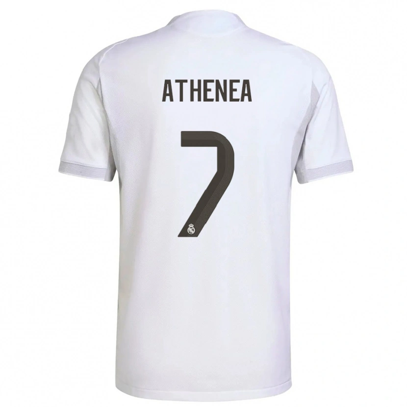 Danxen Herren Athenea Del Castillo #7 Weiß Gelb Heimtrikot Trikot 2025/26 T-Shirt Schweiz