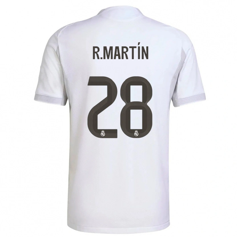 Danxen Herren Roberto Martín #28 Weiß Gelb Heimtrikot Trikot 2025/26 T-Shirt Schweiz