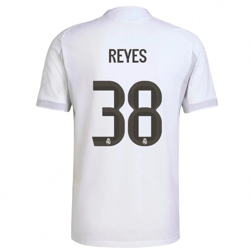 Danxen Herren José Reyes #38 Weiß Gelb Heimtrikot Trikot 2025/26 T-Shirt Schweiz