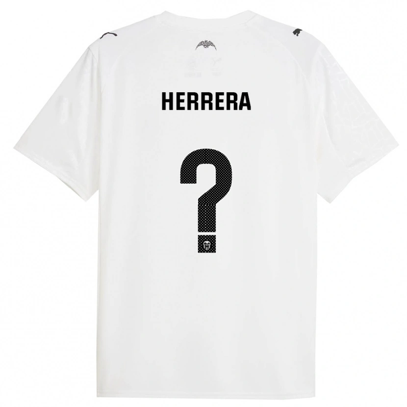 Danxen Herren Iker Herrera #0 Weiß Schwarz Heimtrikot Trikot 2025/26 T-Shirt Schweiz