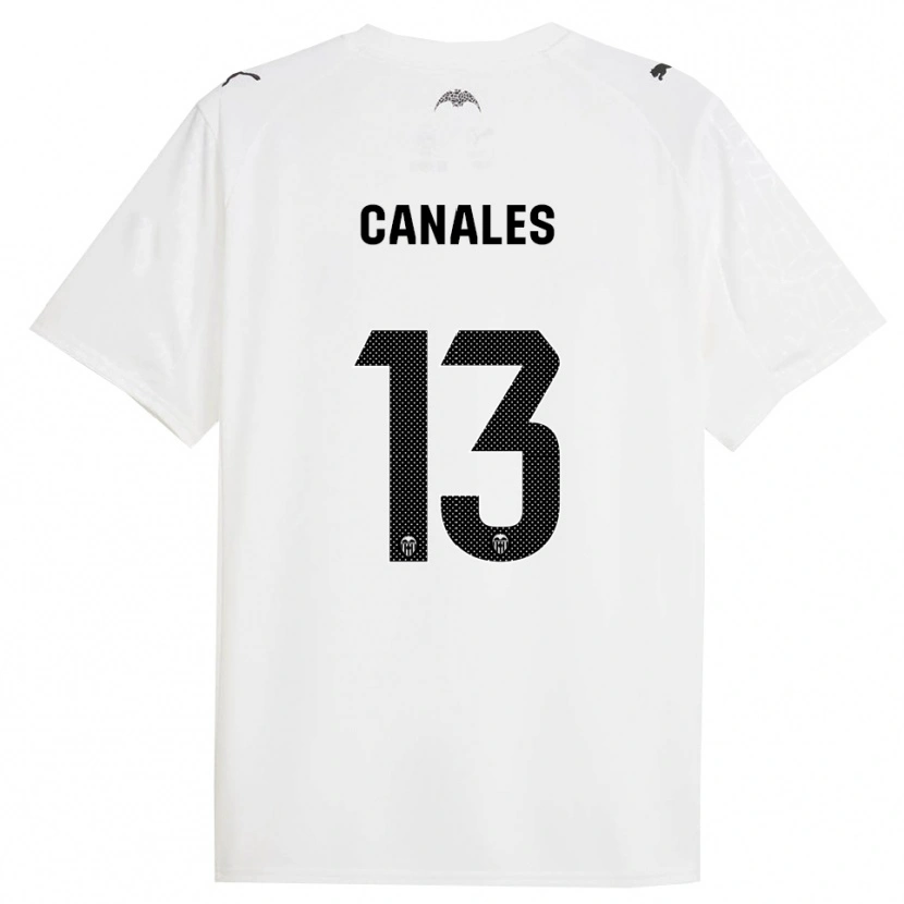 Danxen Herren Antonia Canales #13 Weiß Schwarz Heimtrikot Trikot 2025/26 T-Shirt Schweiz