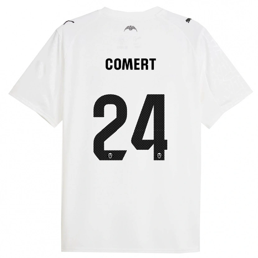 Danxen Herren Eray Comert #24 Weiß Schwarz Heimtrikot Trikot 2025/26 T-Shirt Schweiz