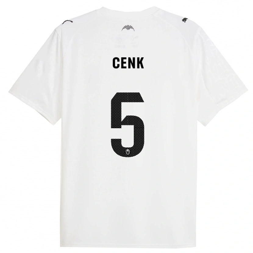 Danxen Herren Cenk Özkacar #5 Weiß Schwarz Heimtrikot Trikot 2025/26 T-Shirt Schweiz