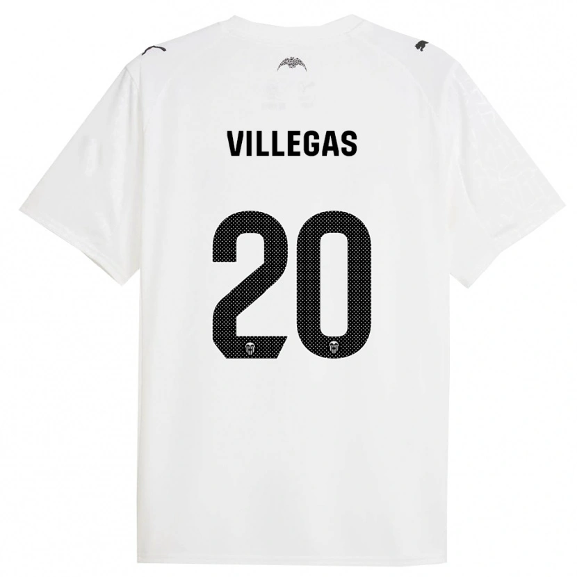 Danxen Herren Noelia Villegas #20 Weiß Schwarz Heimtrikot Trikot 2025/26 T-Shirt Schweiz