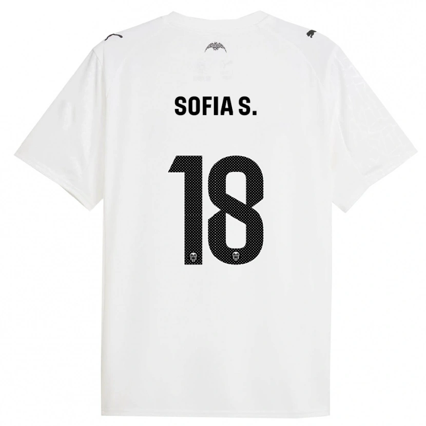 Danxen Herren Sofia Silva #18 Weiß Schwarz Heimtrikot Trikot 2025/26 T-Shirt Schweiz