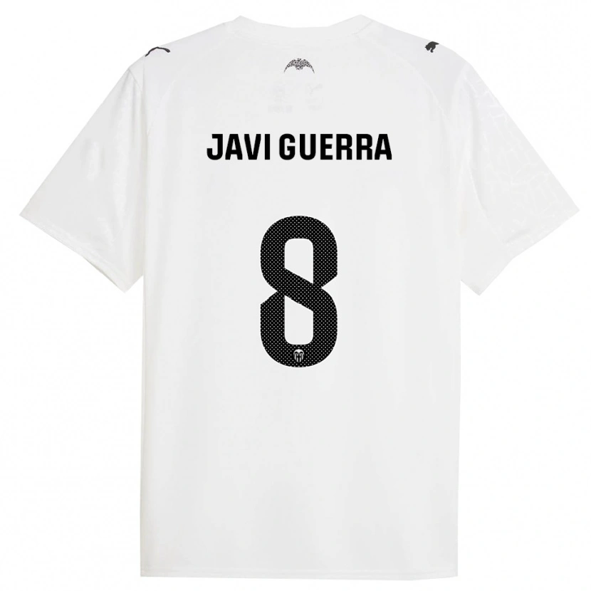 Danxen Herren Javi Guerra #8 Weiß Schwarz Heimtrikot Trikot 2025/26 T-Shirt Schweiz