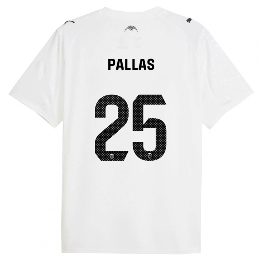 Danxen Herren Nerea Pallas #25 Weiß Schwarz Heimtrikot Trikot 2025/26 T-Shirt Schweiz