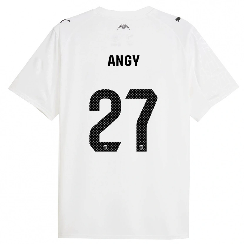 Danxen Herren Angy #27 Weiß Schwarz Heimtrikot Trikot 2025/26 T-Shirt Schweiz