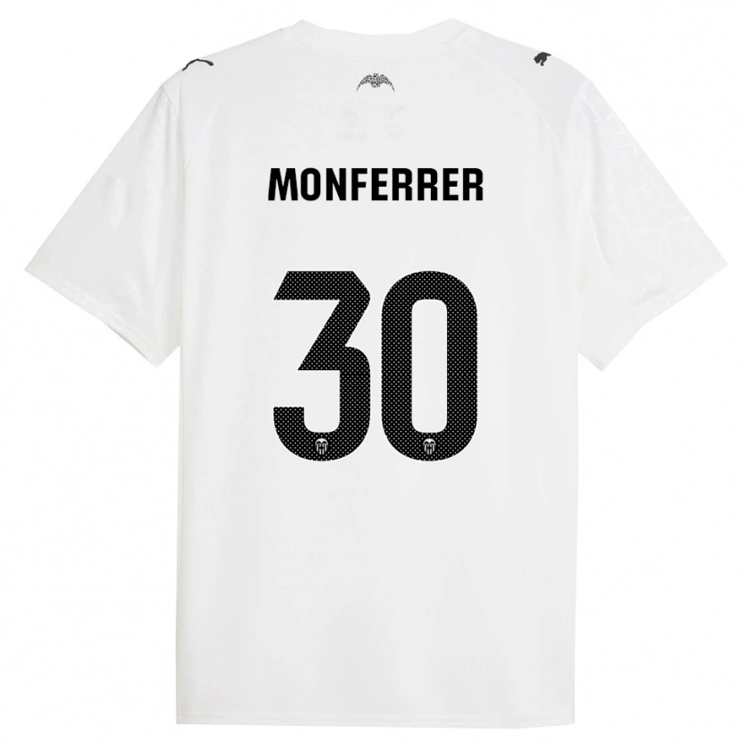 Danxen Herren Miguel Monferrer #30 Weiß Schwarz Heimtrikot Trikot 2025/26 T-Shirt Schweiz