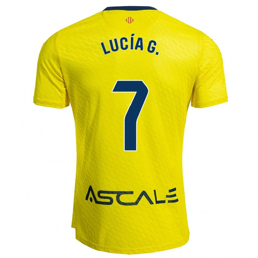 Danxen Herren Lucía Gómez García #7 Gelb Marine Heimtrikot Trikot 2025/26 T-Shirt Schweiz