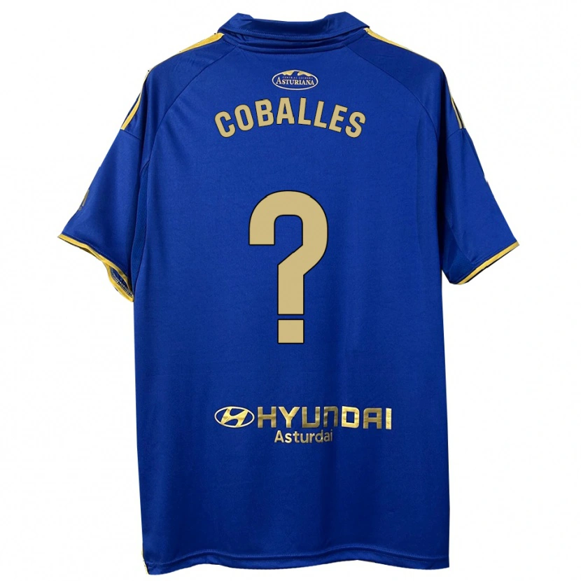 Danxen Herren Jaime Coballes #0 Blau Gold Heimtrikot Trikot 2025/26 T-Shirt Schweiz