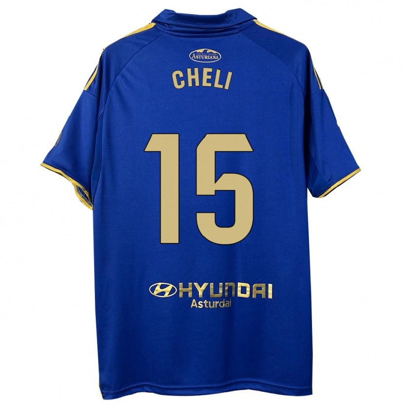 Danxen Herren Cheli #15 Blau Gold Heimtrikot Trikot 2025/26 T-Shirt Schweiz