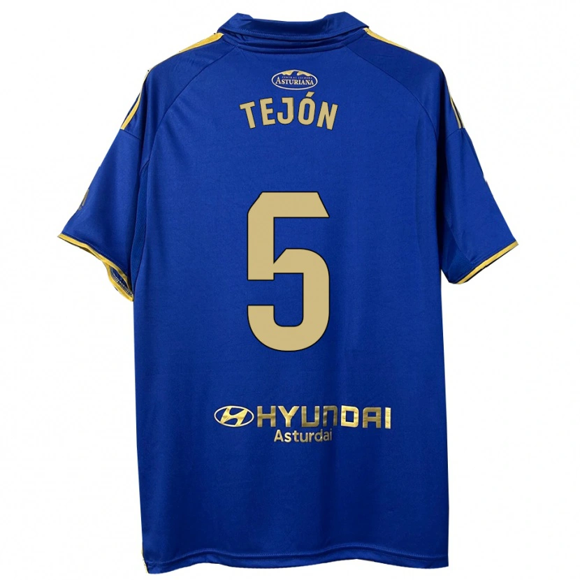 Danxen Herren Diego Tejón #5 Blau Gold Heimtrikot Trikot 2025/26 T-Shirt Schweiz