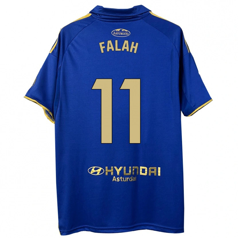 Danxen Herren Omar Falah #11 Blau Gold Heimtrikot Trikot 2025/26 T-Shirt Schweiz