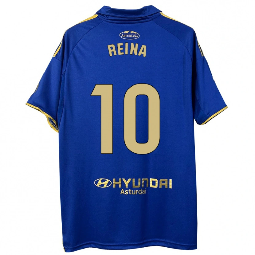 Danxen Herren Alberto Reina #10 Blau Gold Heimtrikot Trikot 2025/26 T-Shirt Schweiz