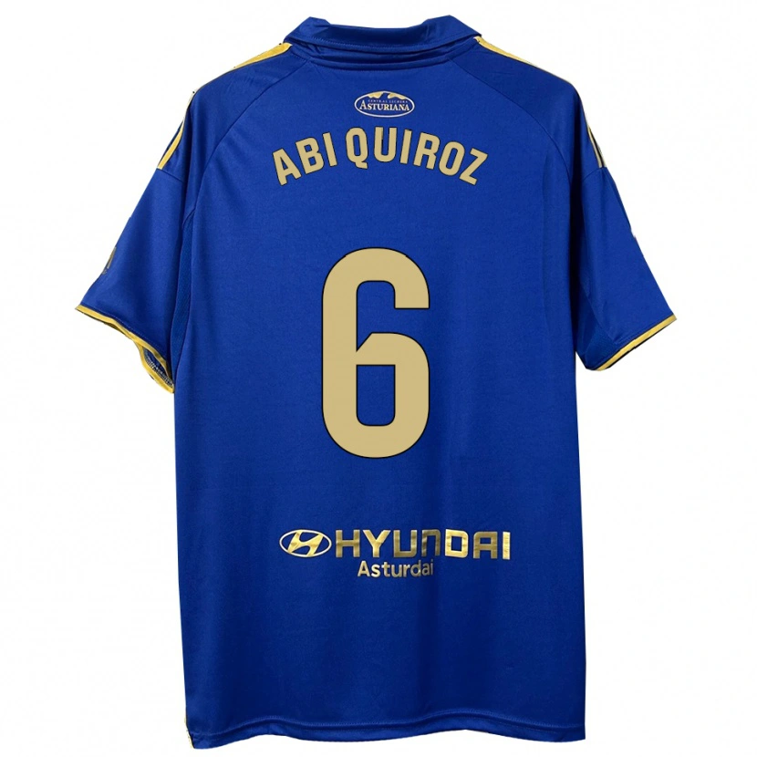 Danxen Herren Abi Quiroz #6 Blau Gold Heimtrikot Trikot 2025/26 T-Shirt Schweiz