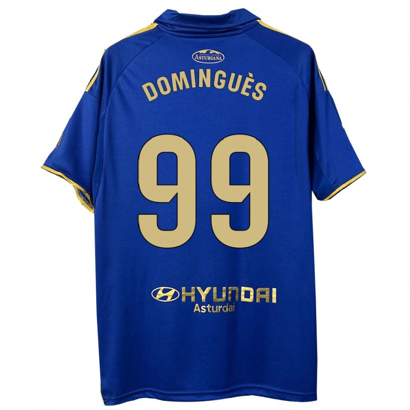 Danxen Herren Brandon Dominguès #99 Blau Gold Heimtrikot Trikot 2025/26 T-Shirt Schweiz