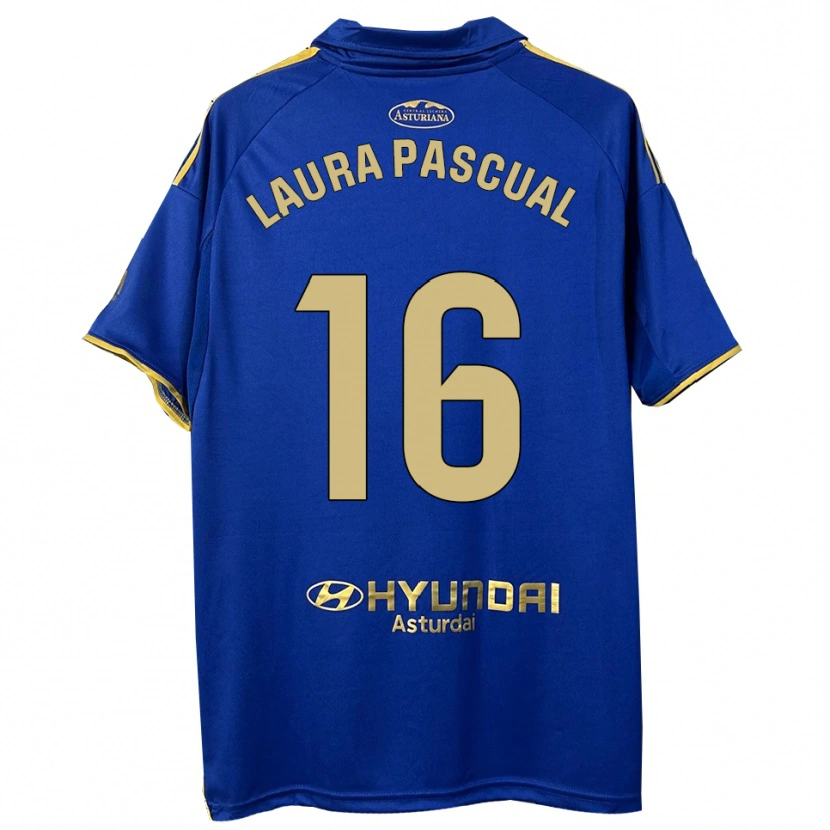 Danxen Herren Laura Pascual #16 Blau Gold Heimtrikot Trikot 2025/26 T-Shirt Schweiz