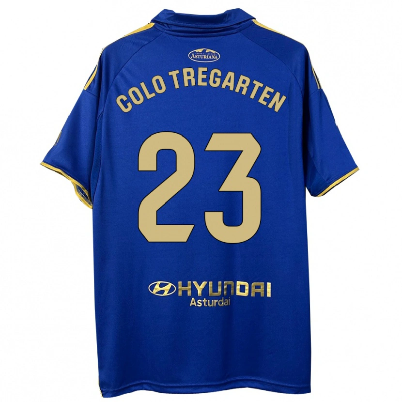 Danxen Herren Colo Tregarten #23 Blau Gold Heimtrikot Trikot 2025/26 T-Shirt Schweiz