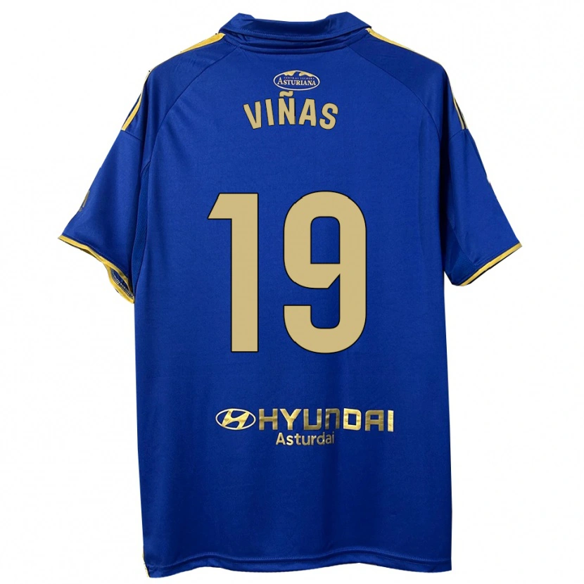 Danxen Herren Federico Viñas #19 Blau Gold Heimtrikot Trikot 2025/26 T-Shirt Schweiz