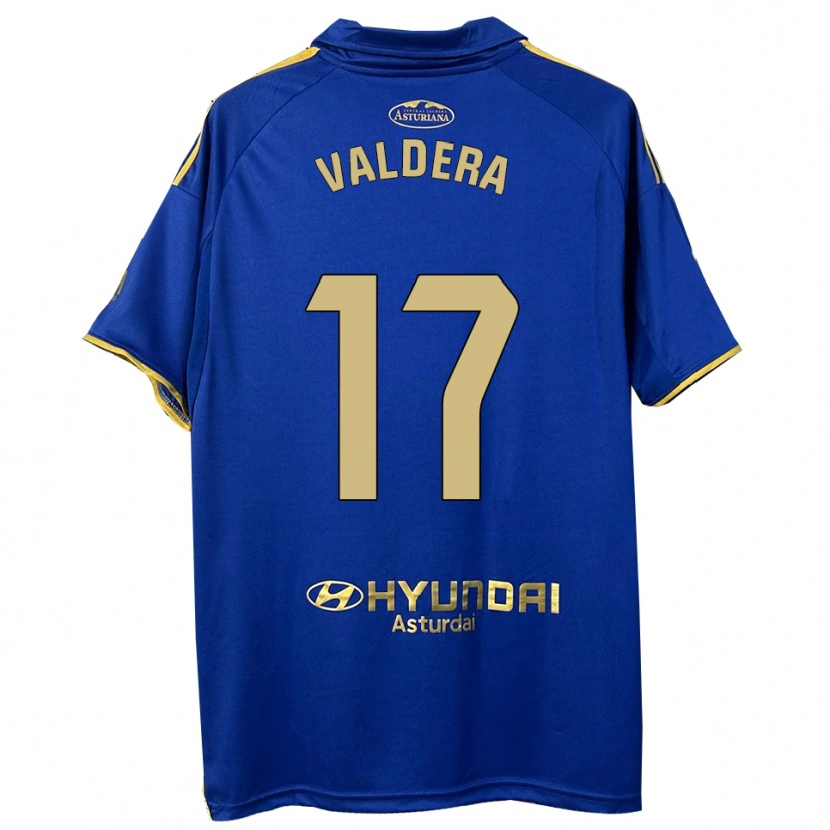 Danxen Herren Rubén Valdera #17 Blau Gold Heimtrikot Trikot 2025/26 T-Shirt Schweiz