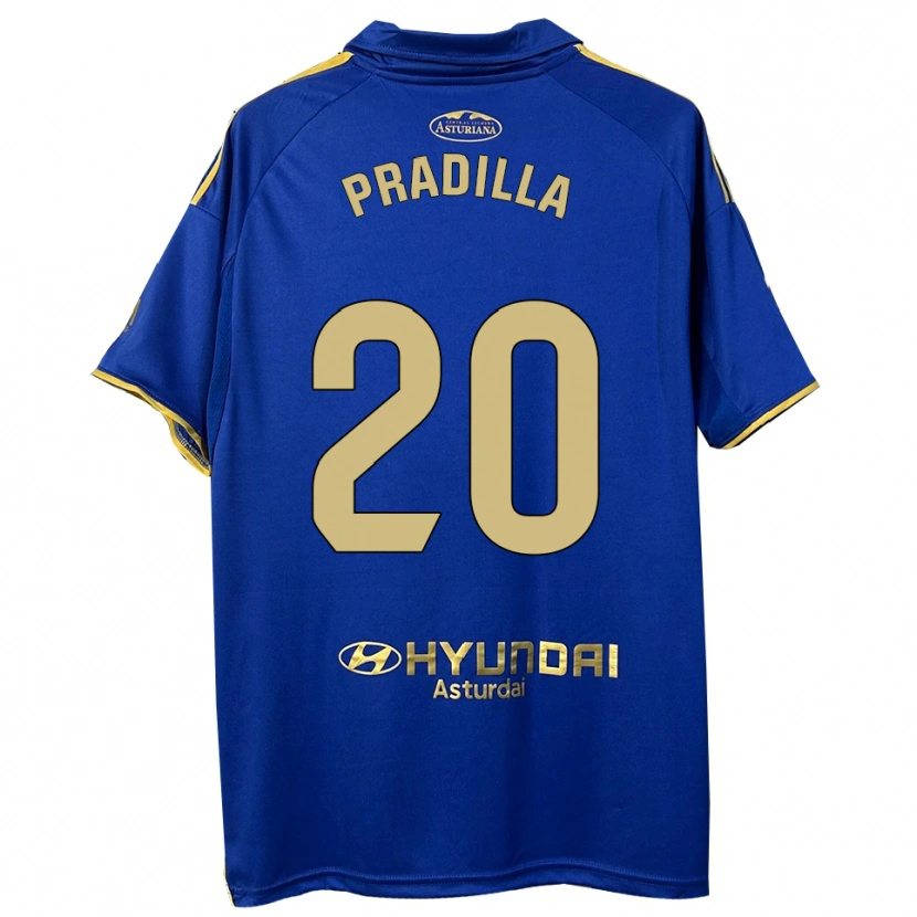 Danxen Herren Elena Pradilla Aranda #20 Blau Gold Heimtrikot Trikot 2025/26 T-Shirt Schweiz
