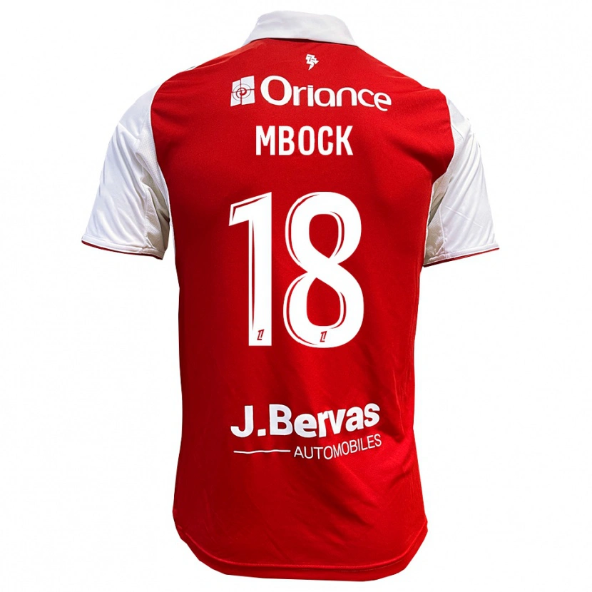 Danxen Herren Hianga'a Mbock #18 Rot Weiß Heimtrikot Trikot 2025/26 T-Shirt Schweiz