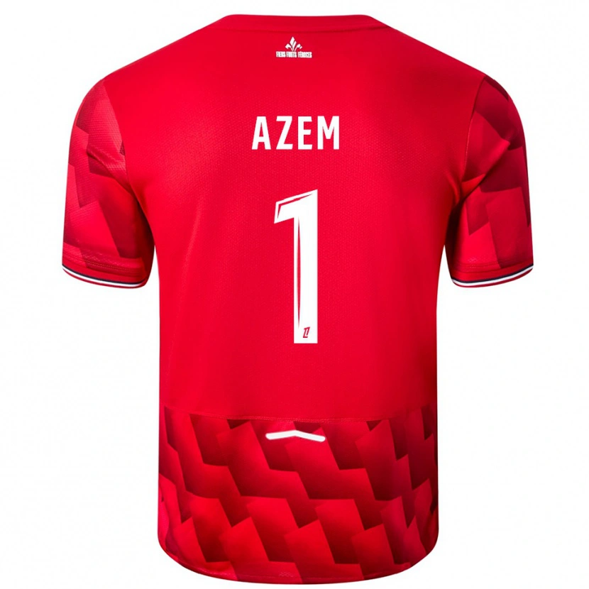 Danxen Herren Floriane Azem #1 Rot Weiß Heimtrikot Trikot 2025/26 T-Shirt Schweiz