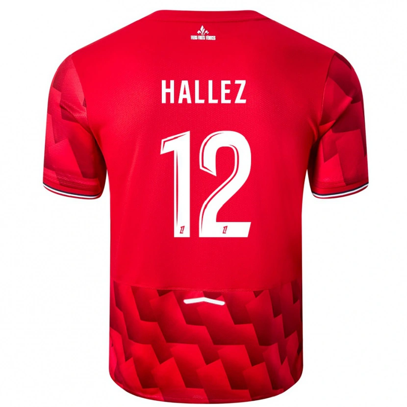 Danxen Herren Alexis Hallez #12 Rot Weiß Heimtrikot Trikot 2025/26 T-Shirt Schweiz