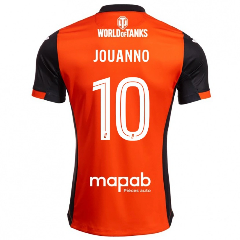 Danxen Herren Mathilde Jouanno #10 Schwarz Orange Heimtrikot Trikot 2025/26 T-Shirt Schweiz