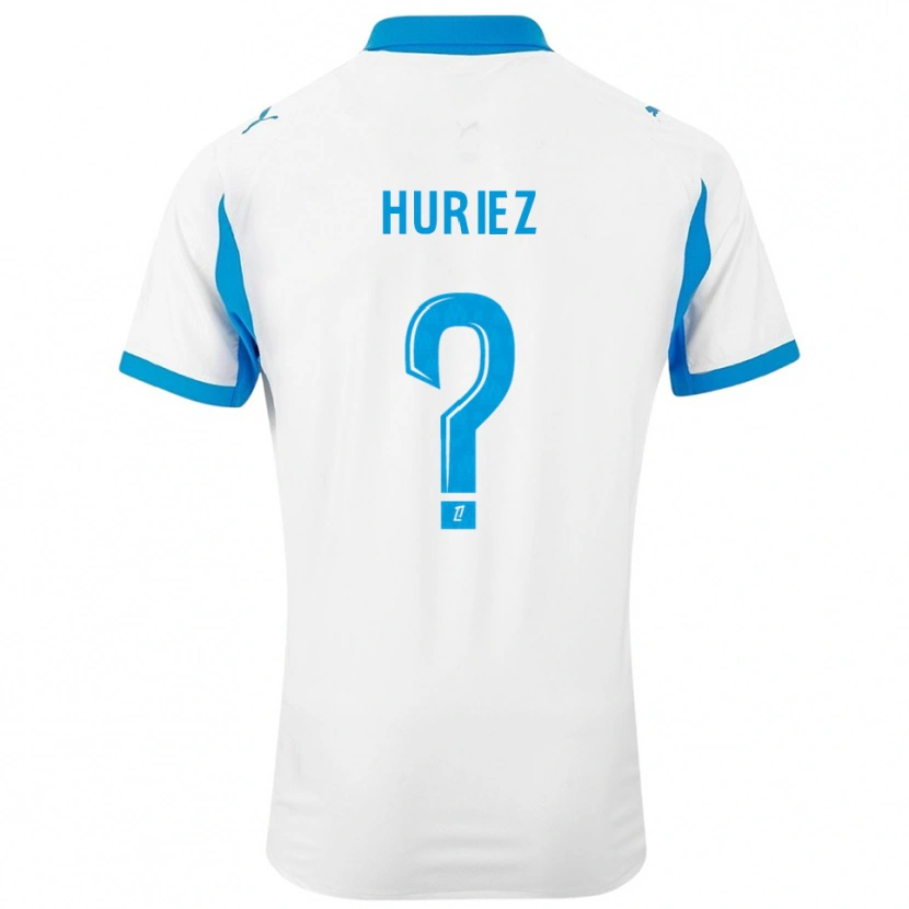 Danxen Herren Evan Huriez #0 Weiß Himmelblau Heimtrikot Trikot 2025/26 T-Shirt Schweiz