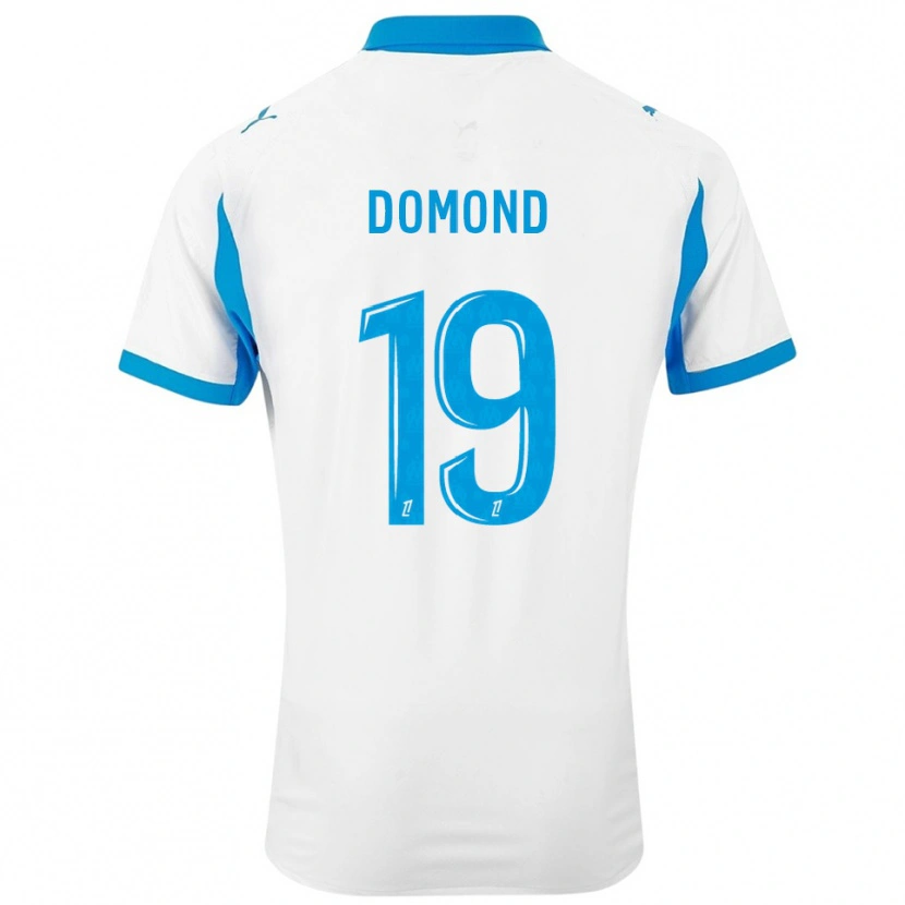 Danxen Herren Chelsea Domond #19 Weiß Himmelblau Heimtrikot Trikot 2025/26 T-Shirt Schweiz