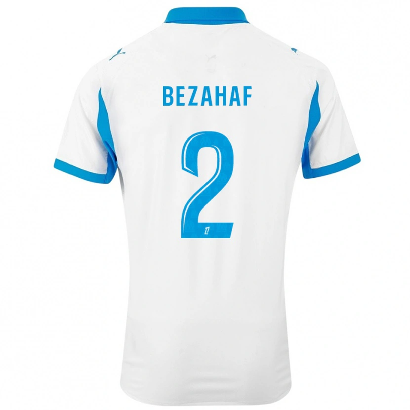 Danxen Herren Kelyann Bezahaf #2 Weiß Himmelblau Heimtrikot Trikot 2025/26 T-Shirt Schweiz